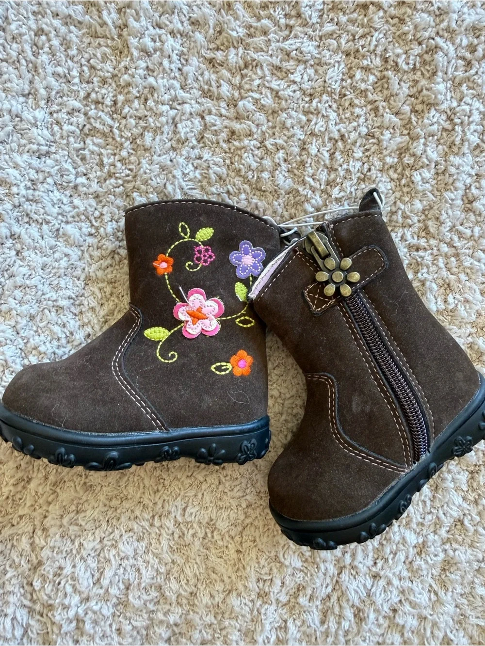 Baby Size 2 Shoe bundle - Sneaker, Mary Jane and Boot (3 pairs)